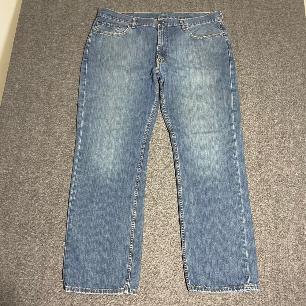 Levis 559 Relaxed Straight Leg Jeans Mens 40x32 Medium Wash Blue 00559-0733
